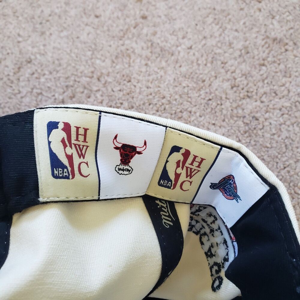 1998 NBA Finals Chicago Bulls Utah Jazz Mitchell & Ness Snapback Hat Cap HWC - Picture 6 of 7